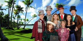 Local Christmas Carolers Trying To Act Like Winter Really Happens Here