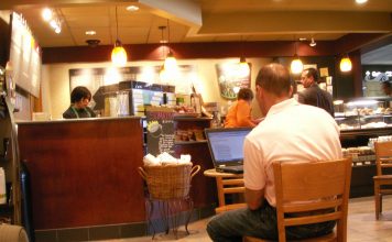 Asshole at Starbucks Working on Something Other Than Screenplay